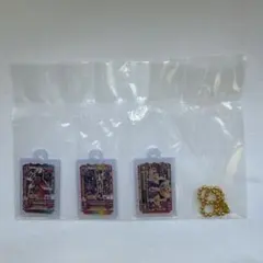 アイカツ！グッツコレクション3 カードミニチュアチャーム マゼンダトリオコーデ