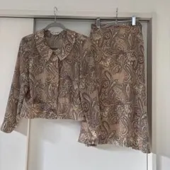 KENZO WATANABE ケンゾー ワタナベ ペイズリー セットアップ