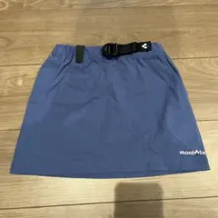 mont-bell Kid's 110 スカート 青のサムネイル