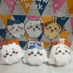 ちいかわパーク　ハロウィンミニマスコットキーリング3点セット