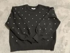 パシオス　ニット　ハート柄　Lサイズ