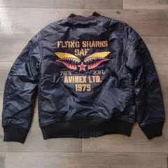 AVIREX K-FLYING SHARKS MA-1 140cm