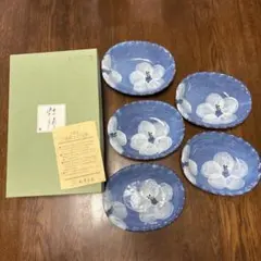 對山窯 藍田工房(人間国宝 加藤土師萌)造 鍋島写 染付鷺絵 浪形皿 裏印あり 2025年最新】土と炎を師にの人気アイテム - メルカリ