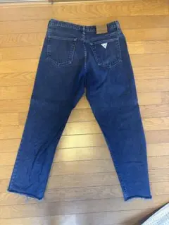 GUESS JEANS ダークブルー デニム W34 L32 古着　Used