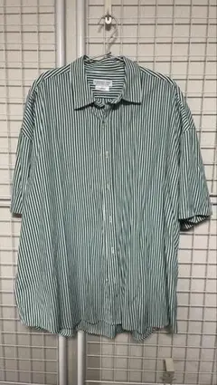 CIAOPANIC TYPY 半袖シャツ Lサイズ グリーンストライプ