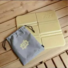 新品未使用　スリーコインズ　サウナマット　イエローのサムネイル