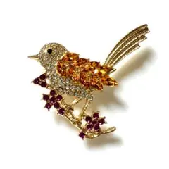 ウグイスのブローチ2