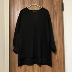 mizuiroind(ミズイロインド)Vネックニットプルオーバー