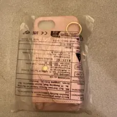 ピンク 合成皮革 iPhoneケース ストラップホール付き