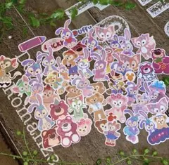 ディズニーステッカー　シール　ダッフィーアンドフレンズ　ジェリーメイ　④