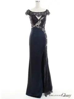 ROBE de FLEURS Glossy ロングドレス