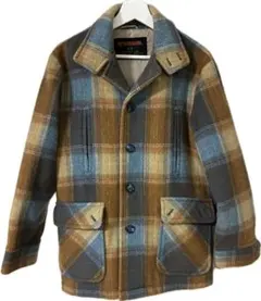 McGREGOR チェック柄ウールコート Mサイズ