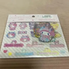 正規品サンリオキャラクターズ　カラフルポップモンスター　ステッカーセット　シール