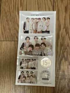 Kis-My-Ft2 15th Anniversary ステッカー