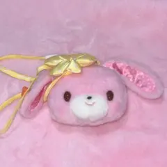 산리오 하모니 랜드 혼봉 리본 ぬいぐるみポシェット パスケース
