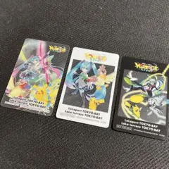 ポケモン 初音ミク ららぽーと東京ベイ限定 クリアカード 全5種