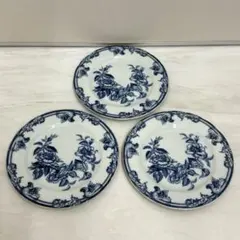 花柄 お皿 3枚セット