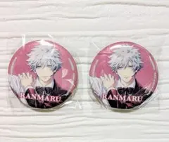 うたプリ タブナイ 黒崎蘭丸 ガチャガチャ 缶バッジA 2個セット