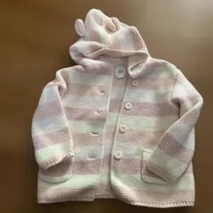 GAP フード付きカーディガン 12-18ヶ月