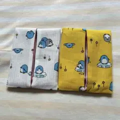 ポケットティッシュケース　普通サイズ　h28 ペンギン