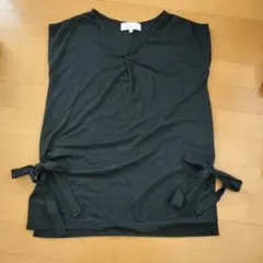 ROPÉ PICNIC ブラック ノースリーブ Tシャツ 40