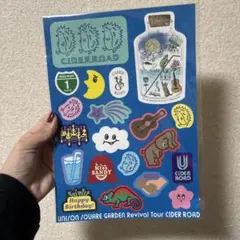 UNISON SQUARE GARDEN CIDER ROAD ステッカーセット