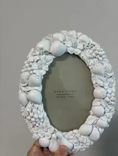 ZARA HOME フォトフレーム フルーツモチーフ ホワイトのサムネイル