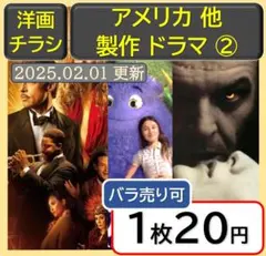 【洋画：アメリカ他ドラマ②】 映画のチラシのサムネイル