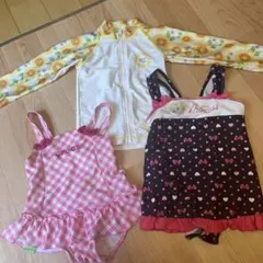 水着 サイズ100から110 セット