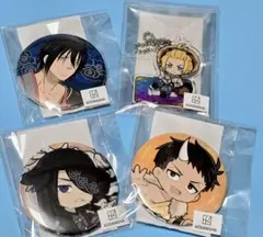 まるくじ 炎炎の消防隊 百鬼夜行Ver.缶バッジ アクスタキーホルダー4点セット