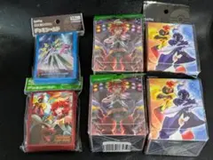 ポケモンカードゲーム　デッキケース4個　デッキシールド2個　セット