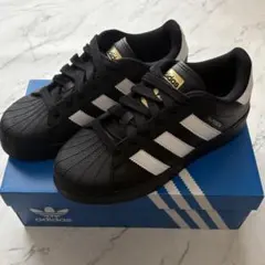 極美品✨ADIDAS スーパースター XLG ブラック 24.5cm