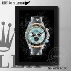 ロレックス GMTマスターII ROLEX/オマージュアートインテリアポスター