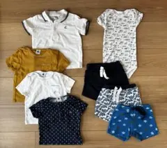 PETIT BATEAU Tシャツ&短パンセット