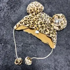 ミニーマウス マスコット付きファンキャップ