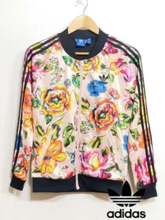 adidas 希少　人気　アディダス ジャージ　PAKAIAN マルチカラー 花