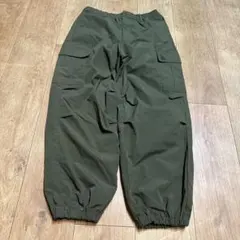 LA ドジャース　オリーブグリーン ナイロンパンツ　SIZE L