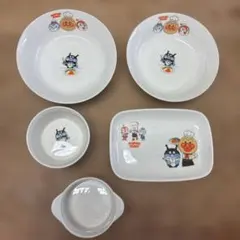 アンパンマン 子ども用食器セット　5点セット　すかいらーく