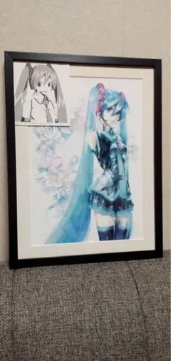 新品・未使用:初音ミク「オリジナル複製原画」 初音ミク オリジナル複製原画 KEI 未使用 - メルカリ