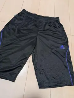 美品 adidas アディダス ハーフパンツ パンツ ブラック ゴムのサムネイル