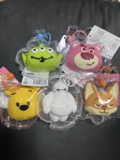 ディズニーダイカットスクイーズキーホルダー ピクサー 6種