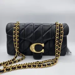 COACH コーチ cp150 タビー 黒　Cマークゴールド
