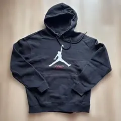 り*様 Jordan ブラック パーカー ジャンプマン
