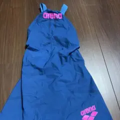 arena 競泳水着 青 ピンクロゴのサムネイル