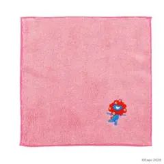 EXPO2025 ミャクミャク タオルハンカチ シンプル　ユニセックス