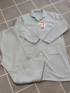 【新品未使用】マタニティパジャマ　M〜Lサイズ　ライトブルー　バースデイ