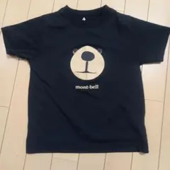 mont-bell クマ顔プリント Tシャツ 120