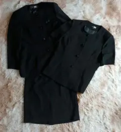 SOIR BENIR　東京ソワール　BLACK　高級 フォーマル　3点セット