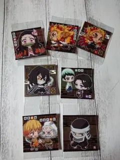 鬼滅の刃 デフォルメシール 7枚セット