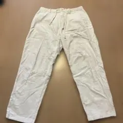 UNIQLO EZYアンクルパンツ コーデュロイパンツ Mサイズ ホワイト